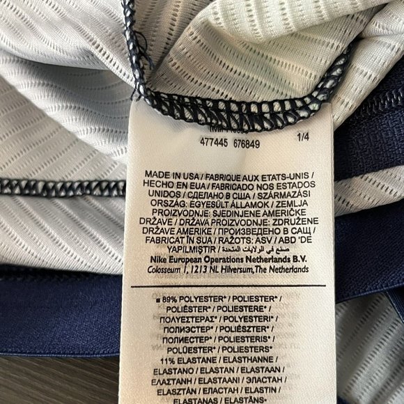 Nike Elite Pro Women’s Blue Top Track & Field Women’s Size Small “Rare” Made USA - Picture 7 of 7